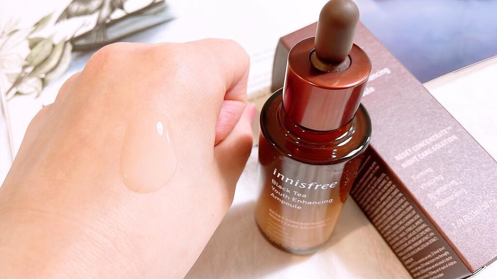 ブラックティー ユース セラム/innisfree/美容液を使ったクチコミ（3枚目）