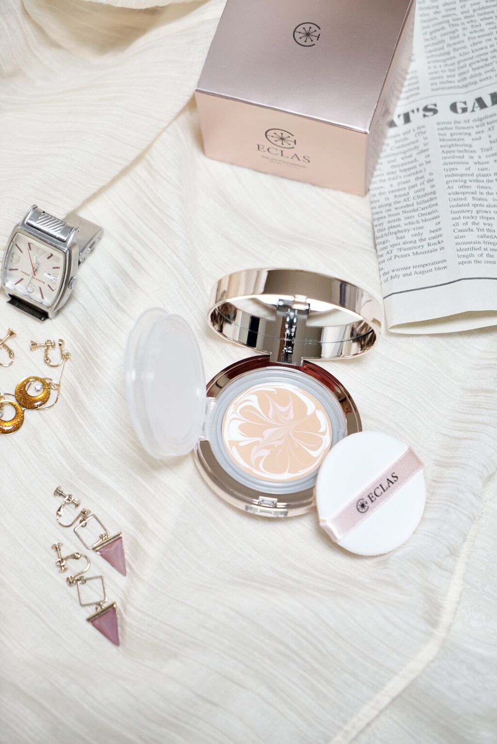 Serum foundation/ECLAS/クリーム・エマルジョンファンデーションを使ったクチコミ（3枚目）