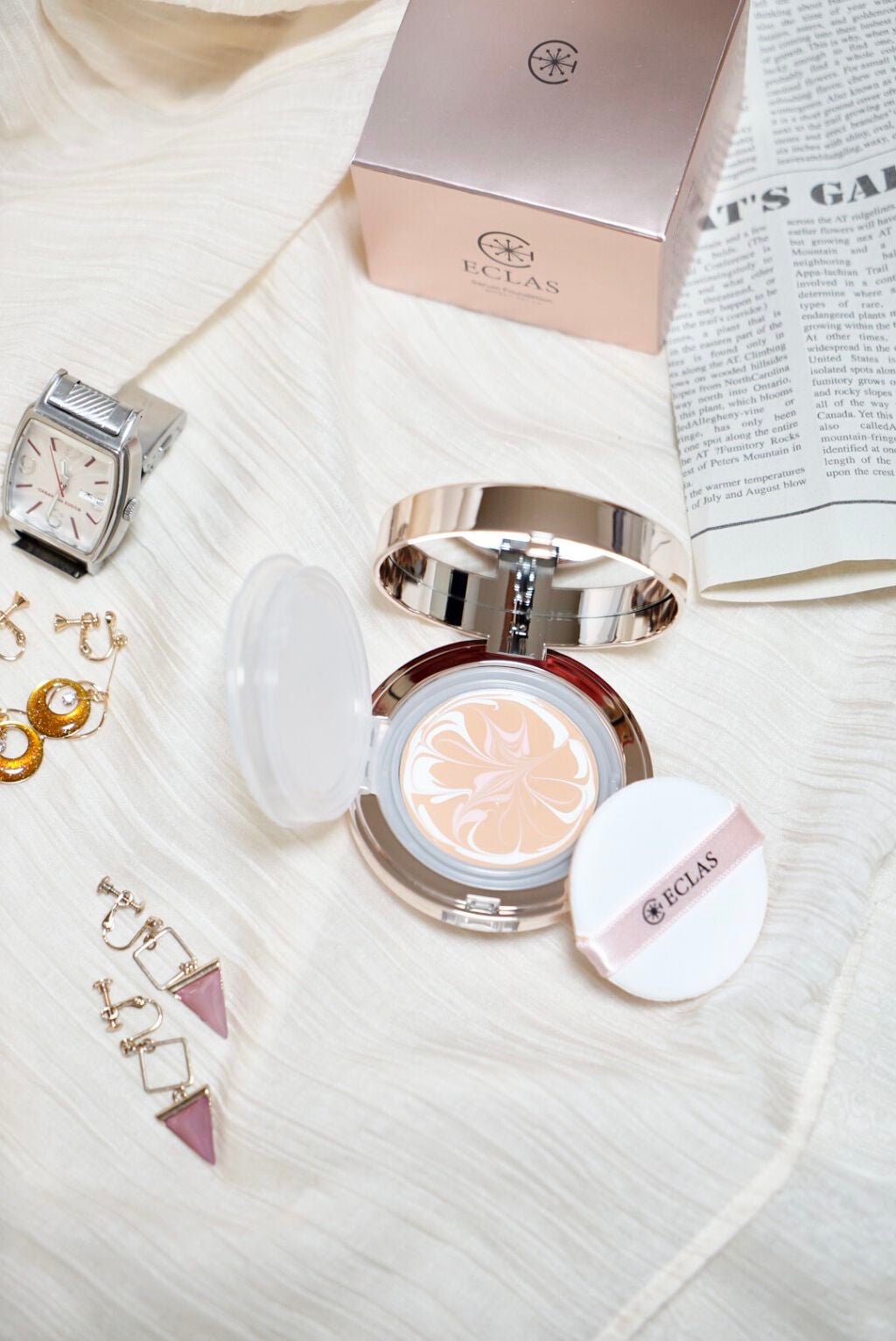 Serum foundation/ECLAS/クリーム・エマルジョンファンデーションを使ったクチコミ(3枚目)