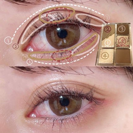 プロ アイパレット ミニ/CLIO/アイシャドウパレットを使ったクチコミ(5枚目)