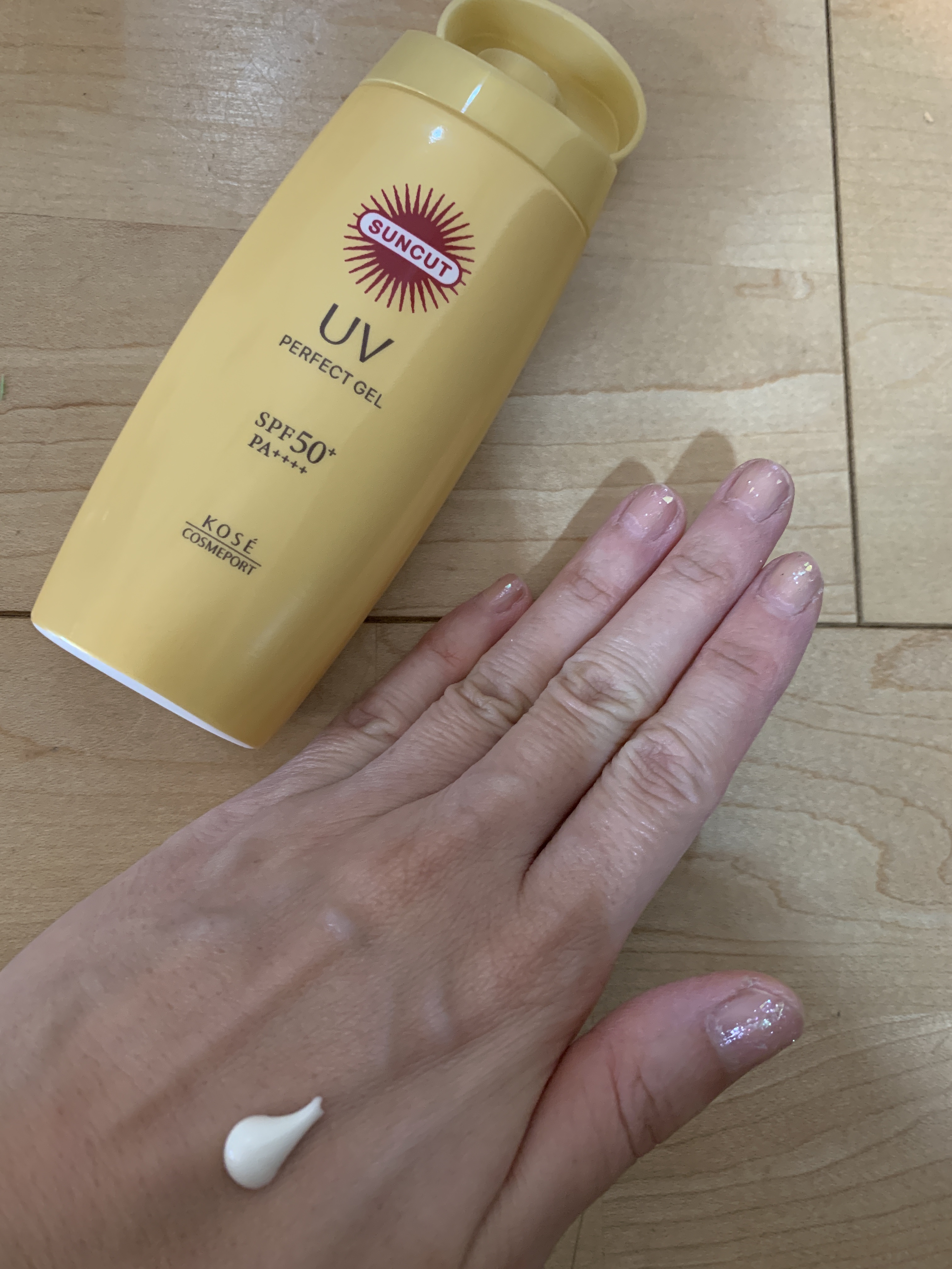 サンカットR パーフェクトUV ジェル/サンカット®/日焼け止めジェルを使ったクチコミ（1枚目）