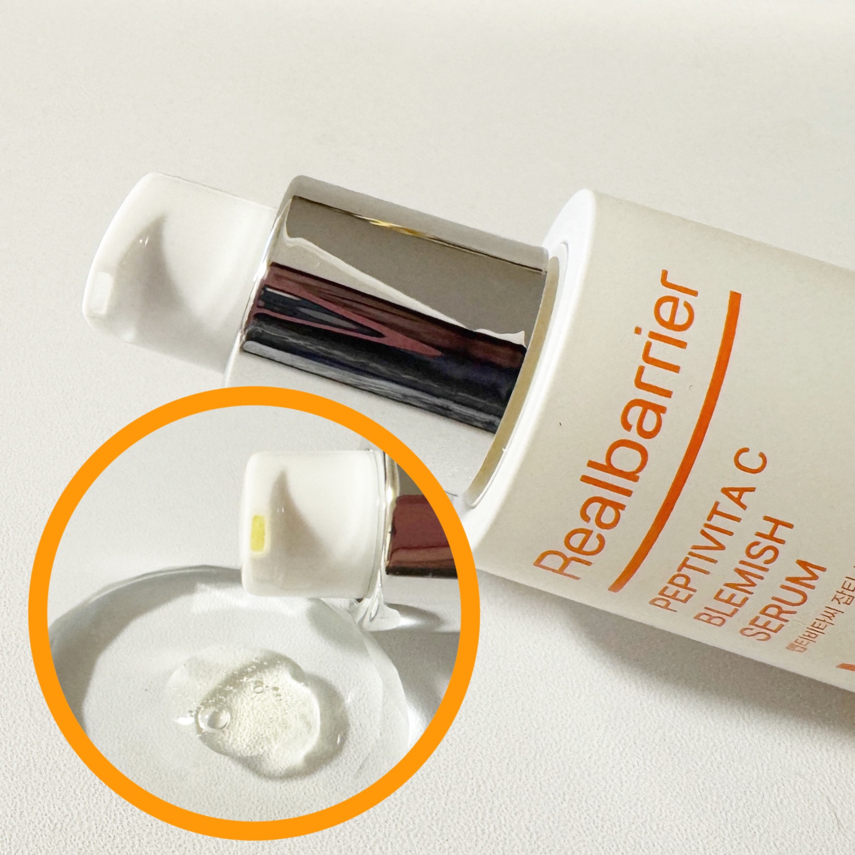 ペプチビタC ブレミッシュセラム/Real Barrier/美容液を使ったクチコミ（2枚目）