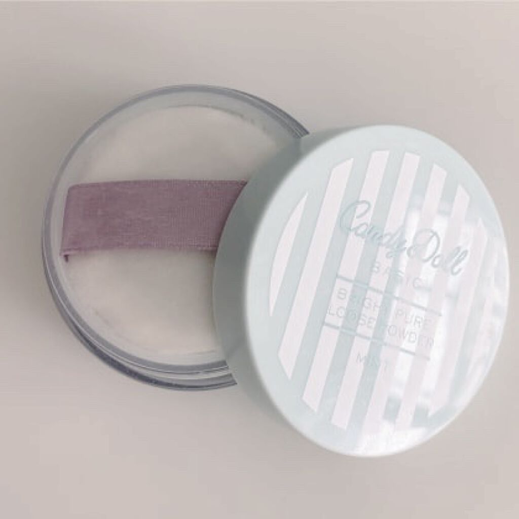 ブライトピュアルースパウダー ミント/CandyDoll/ルースパウダーを使ったクチコミ（1枚目）