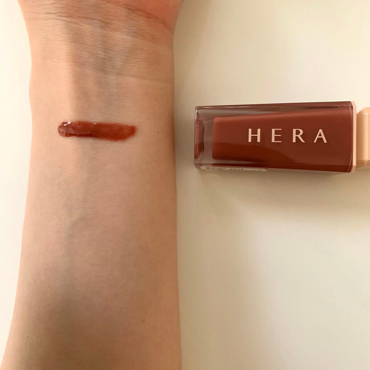 センシュアルスパイシーヌードグロス/HERA/リップグロスを使ったクチコミ(1枚目)