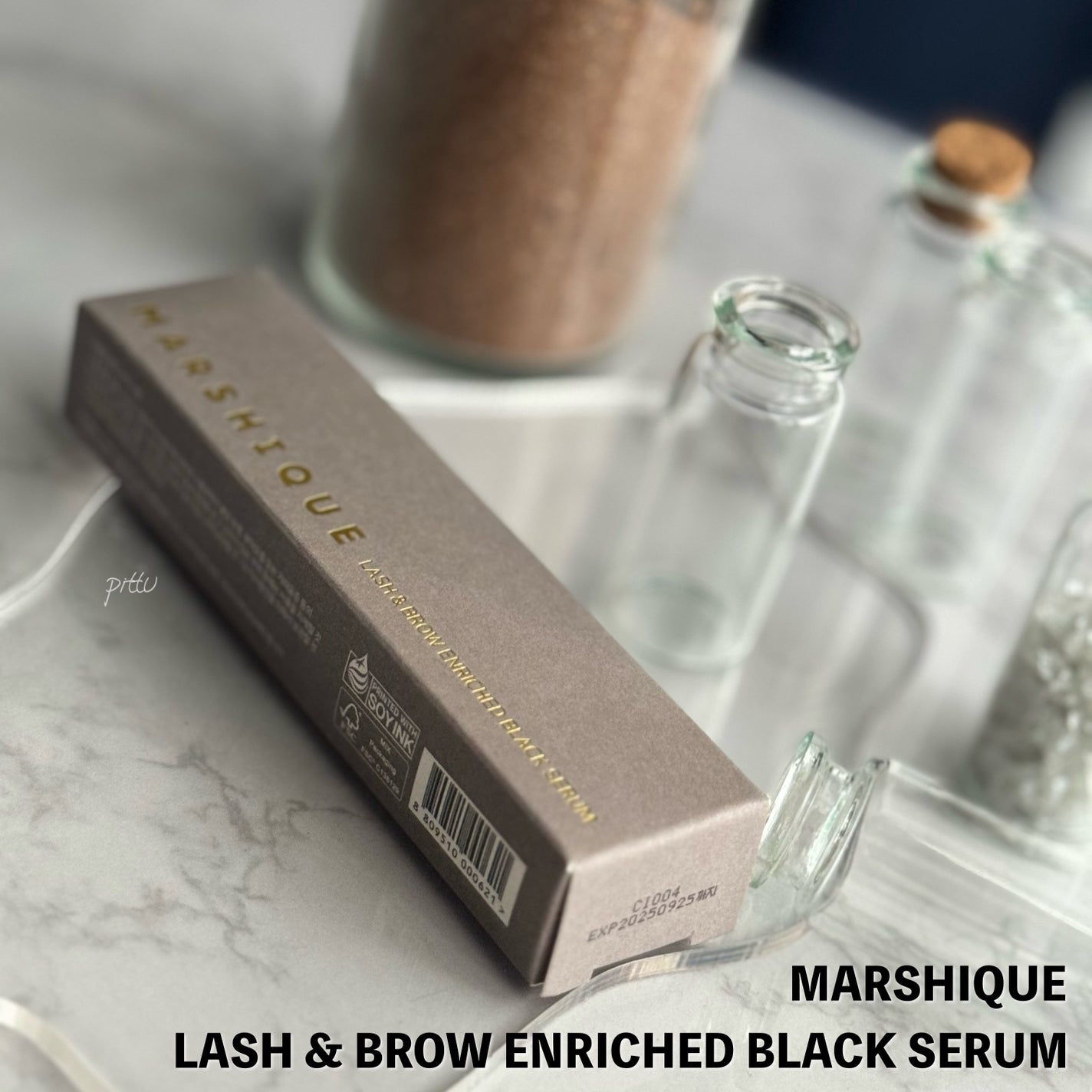 LASH & BROW ENRICHED BLACK SERUM/MARSHIQUE/まつげ美容液を使ったクチコミ(6枚目)