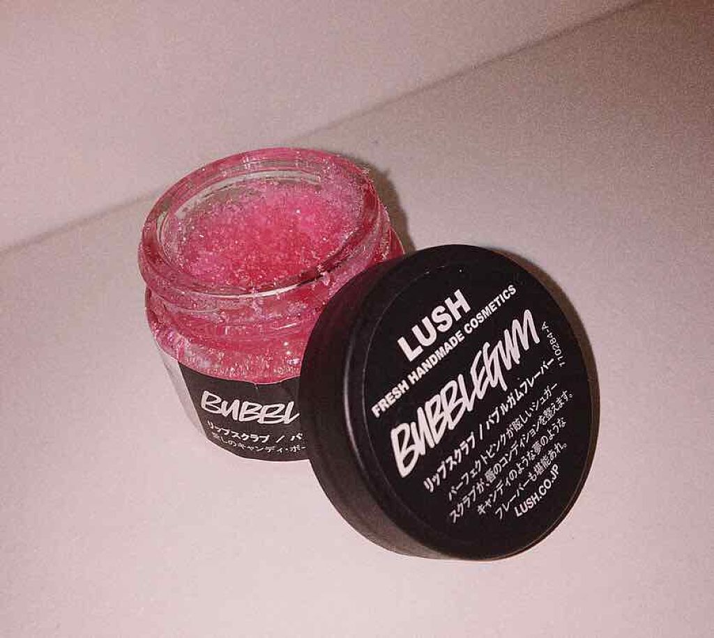 バブルガムフレーバー リップスクラブ/ラッシュ/リップスクラブを使ったクチコミ(1枚目)