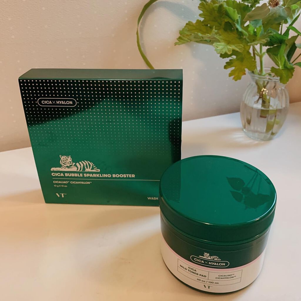 CICA バブルスパークリングブースター/VT/洗い流すパック・マスクを使ったクチコミ（1枚目）