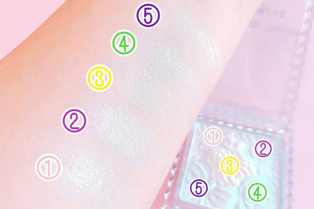 グロウフルールハイライター/キャンメイク/パウダーハイライトを使ったクチコミ(2枚目)