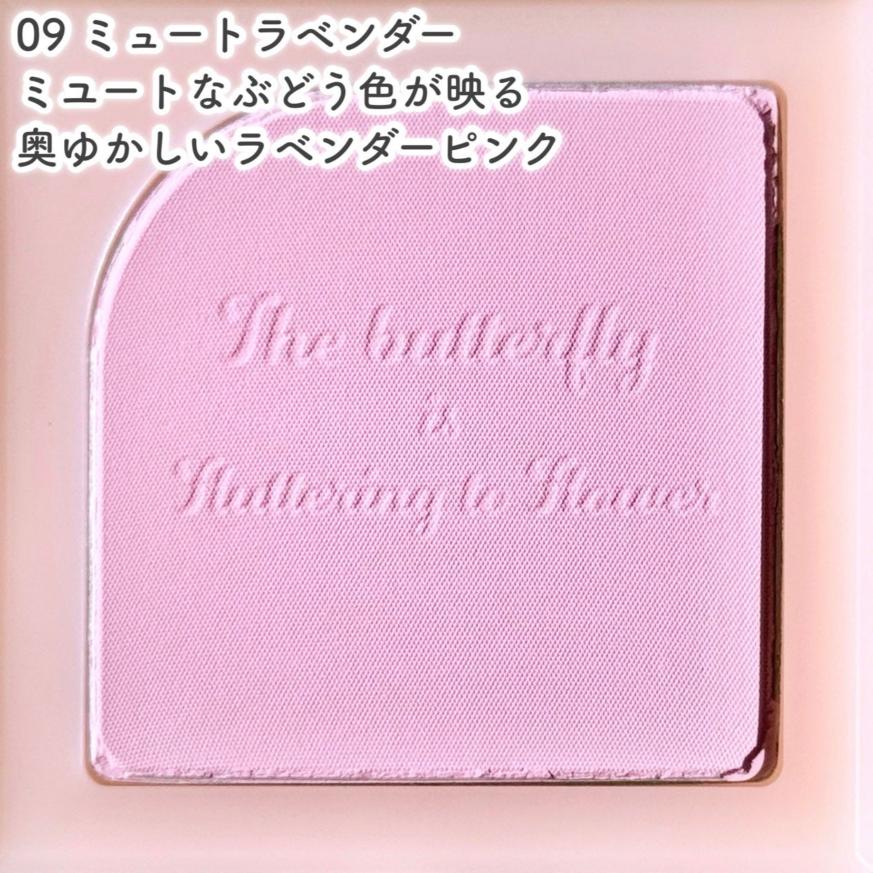 フラッターブラッシャー/mude/パウダーチークを使ったクチコミ(3枚目)