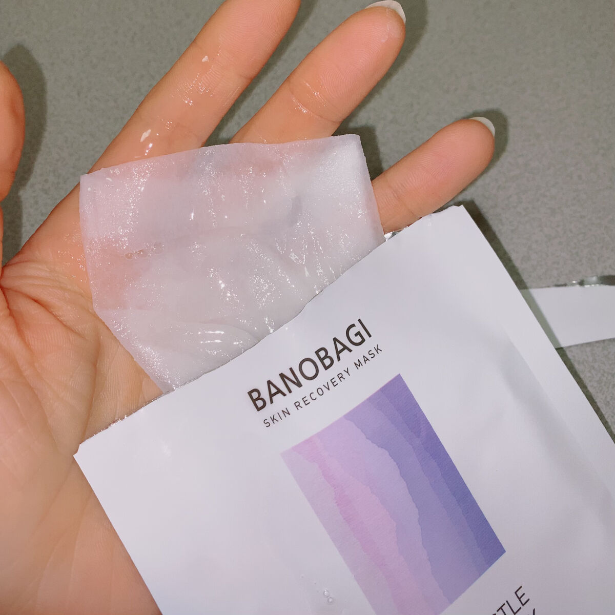 BANOBAGI ミルクシスル リペアマスクのクチコミ「BANOBAGI
MILK THISTLE REPAIR MASK



ドクターズコスメのB.....」（3枚目）