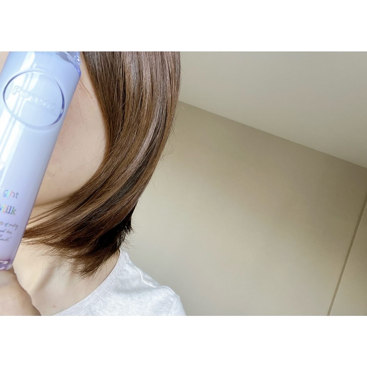 プルント リライト美容液ヘアミルク/Purunt./ヘアミルクを使ったクチコミ（3枚目）