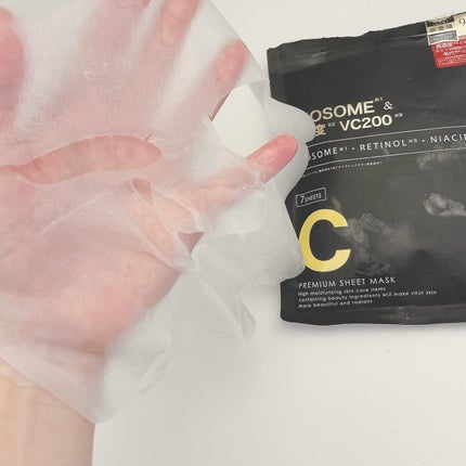 シートマスク ヒト幹細胞×VC200/CICIBELLA/シートマスク・パックを使ったクチコミ(2枚目)