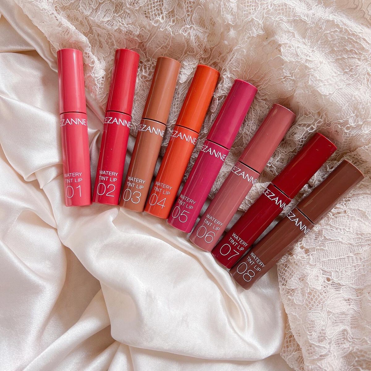 ウォータリーティントリップ/CEZANNE/リップティントを使ったクチコミ(1枚目)