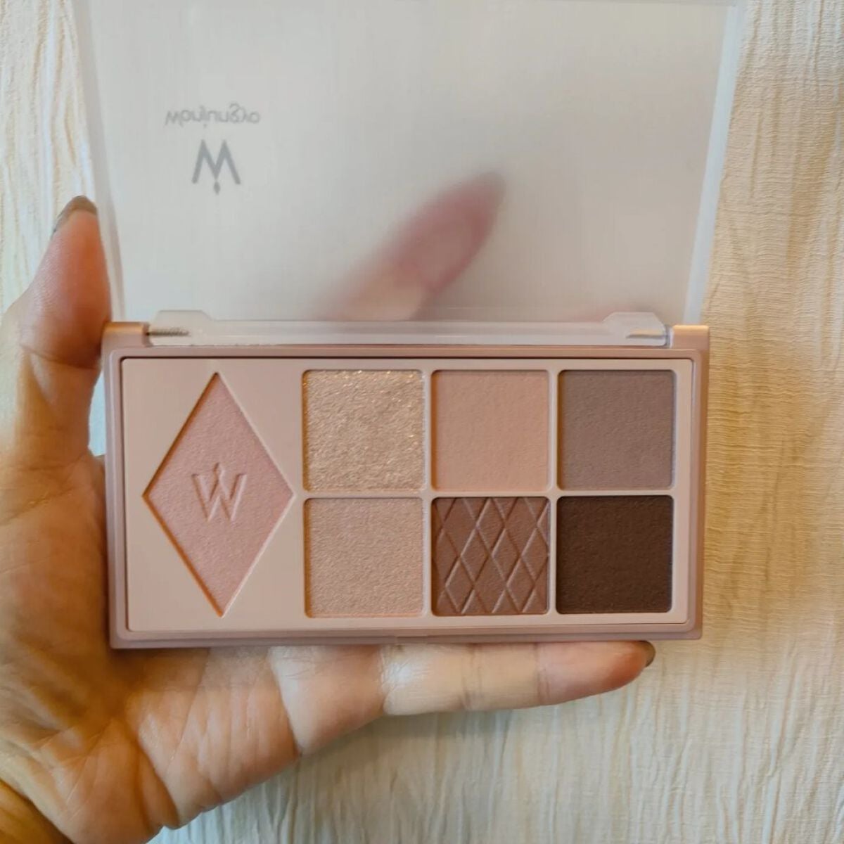 ウォンジョンヨ W デイリームードアップパレット /Wonjungyo/アイシャドウパレットを使ったクチコミ(2枚目)