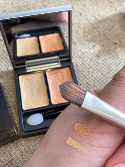 カモフラージュパウダー ブラシ/ローラ メルシエ/メイクブラシを使ったクチコミ(2枚目)