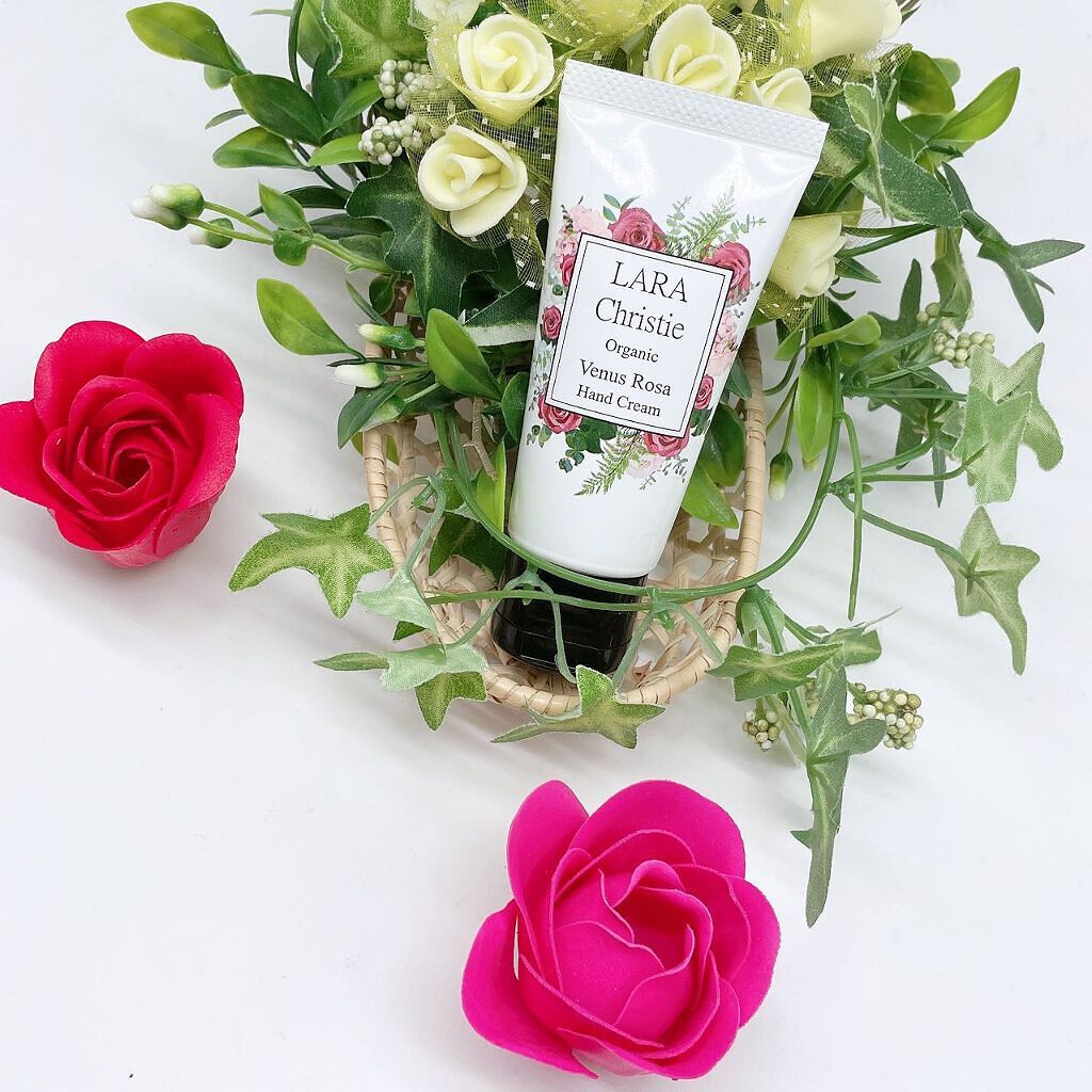 ハンドクリーム ヴィーナスローザ/LARA Christie/ハンドクリームを使ったクチコミ（1枚目）