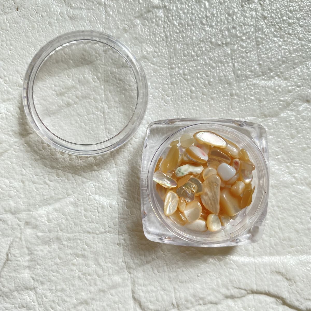 シェルフレーク12色セット/NAILTOWN/ネイルチップ・パーツを使ったクチコミ（2枚目）