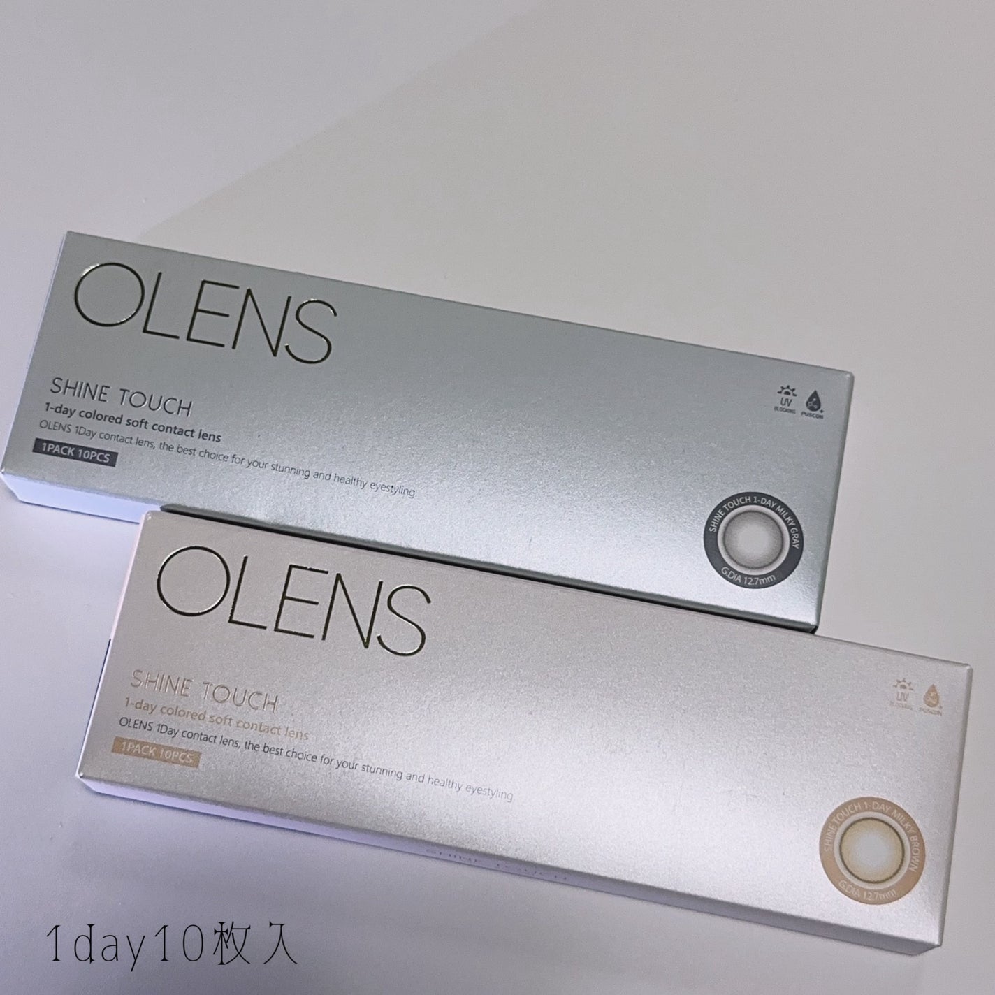 ShineTouch 1day/OLENS/ワンデー(1DAY)カラコンを使ったクチコミ(5枚目)