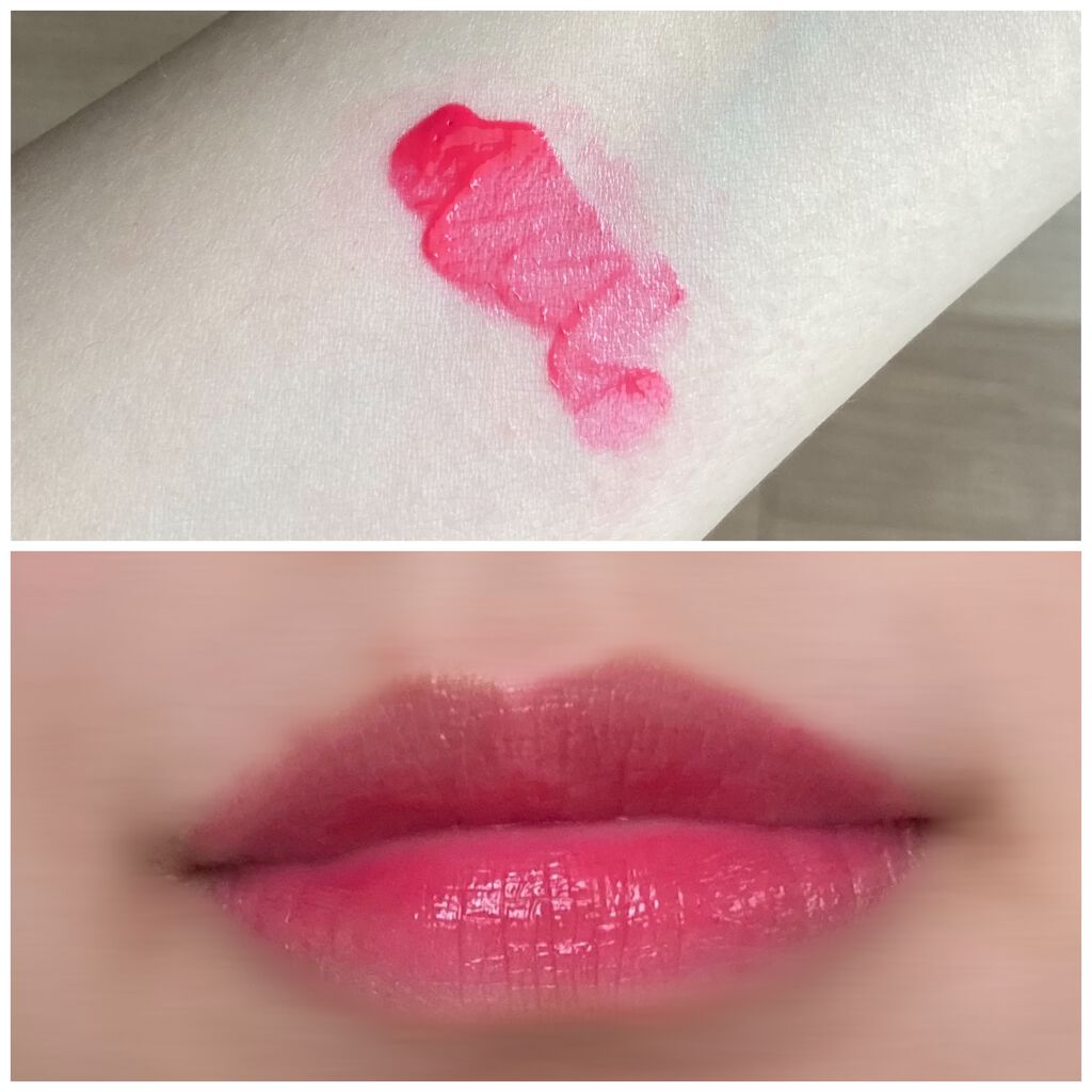 ジューシーラスティングティント/rom&nd/リップティントを使ったクチコミ（2枚目）
