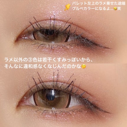 ベージュトーンアイシャドウ/CEZANNE/アイシャドウパレットを使ったクチコミ(2枚目)