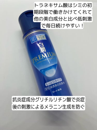 白潤プレミアム 薬用浸透美白化粧水(しっとりタイプ)/肌ラボ/化粧水を使ったクチコミ（1枚目）