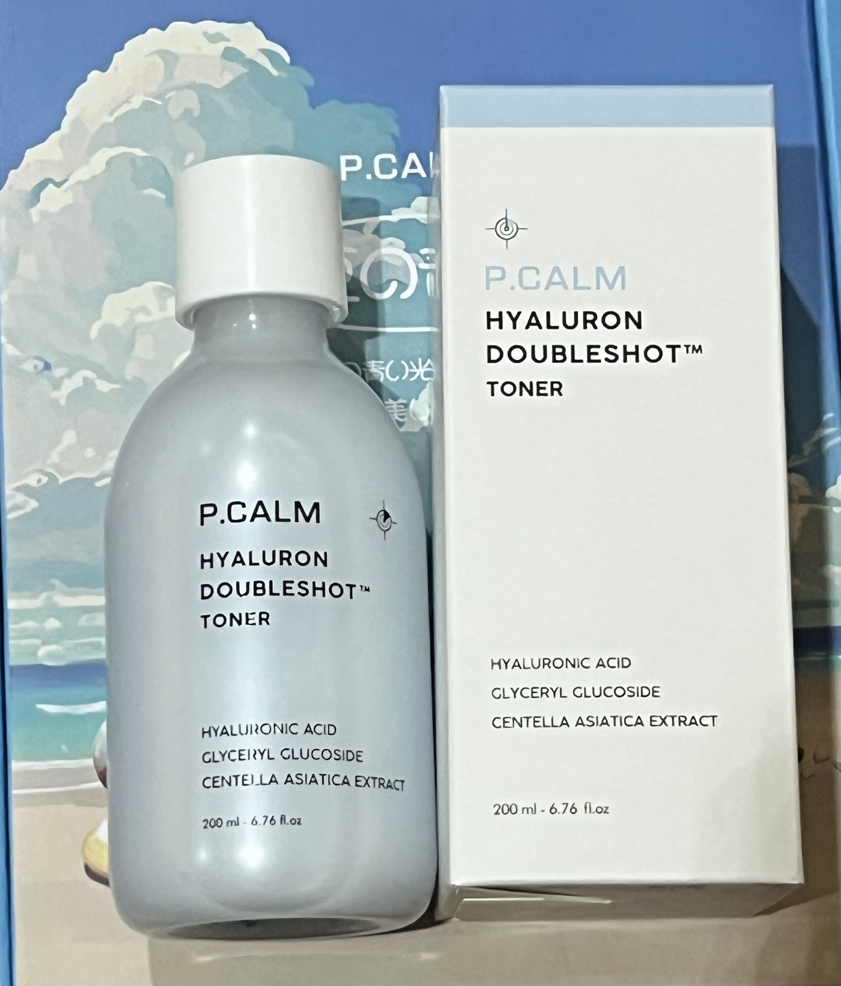 ヒアルロンダブルショットトナー/P.CALM/化粧水を使ったクチコミ（1枚目）