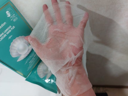 マリンルミナスモイスチャーマスクプラスアルファ/JMsolution/シートマスク・パックを使ったクチコミ(4枚目)