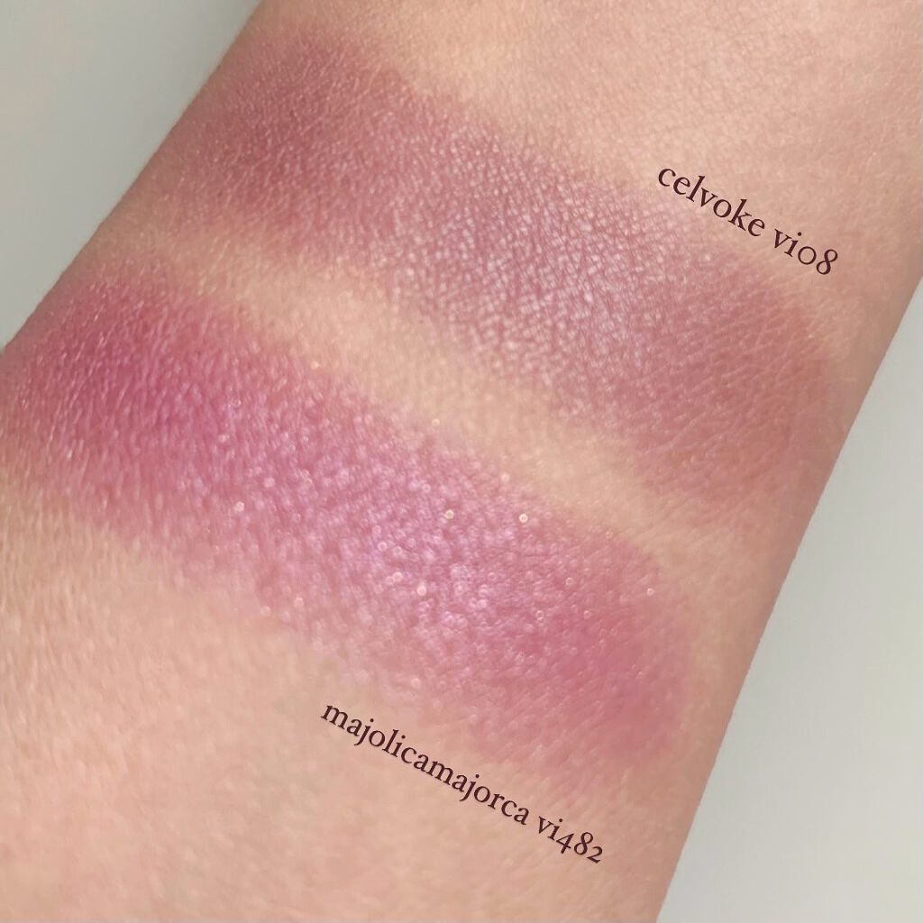 シャドーカスタマイズ/MAJOLICA MAJORCA/単色アイシャドウを使ったクチコミ(4枚目)