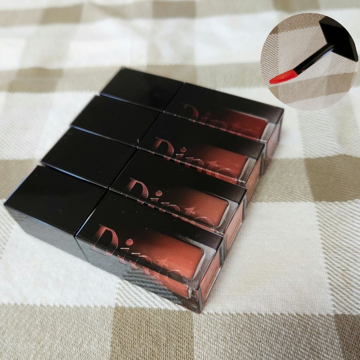 ブラーグロイリップティント/Dinto/リップティントを使ったクチコミ(1枚目)