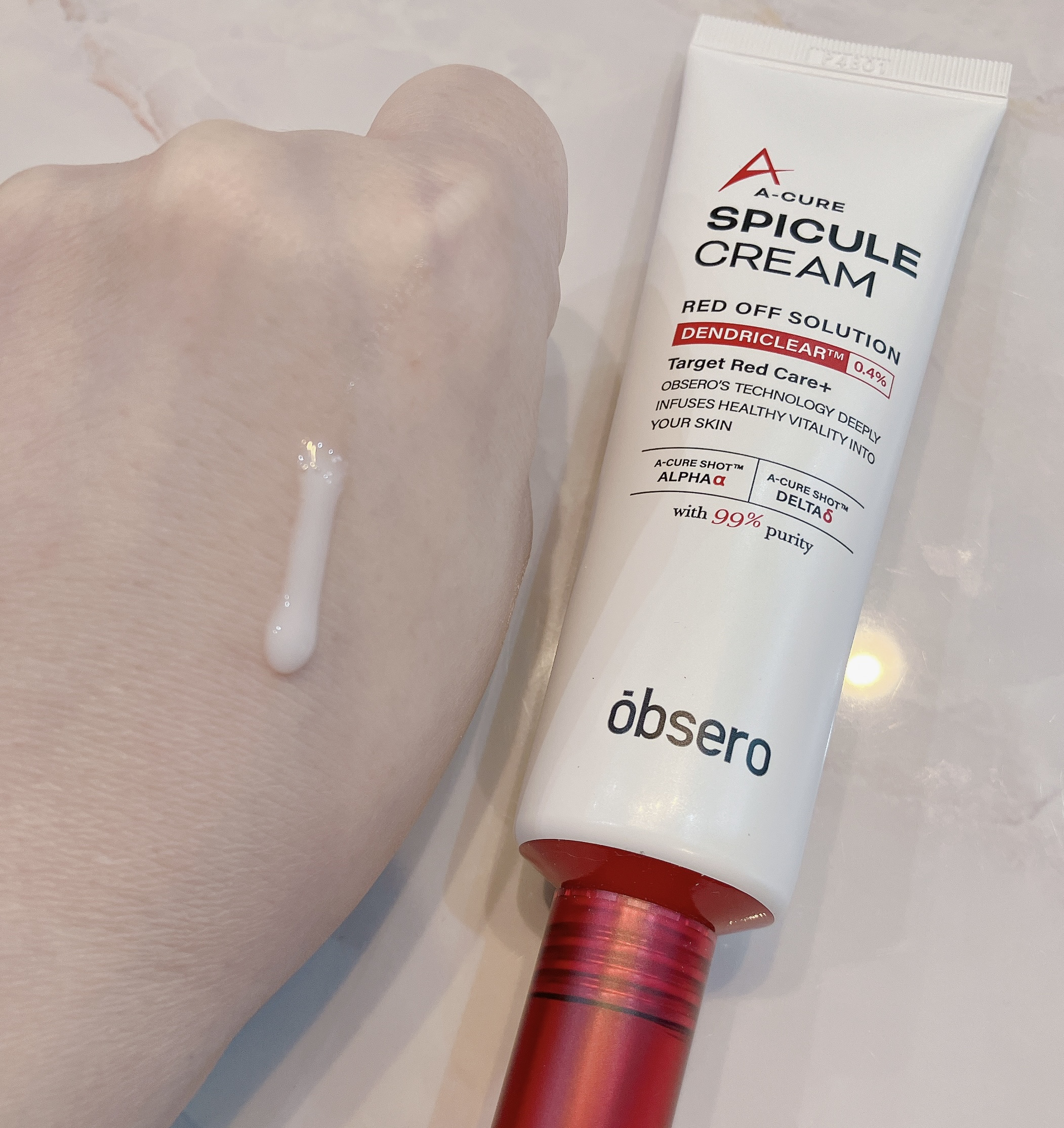 obsero エーキュアスピキュールクリームのクチコミ「obsero
エーキュアスピキュールクリーム
 #提供 

エーキュアスピキュールクリーム 5.....」（1枚目）