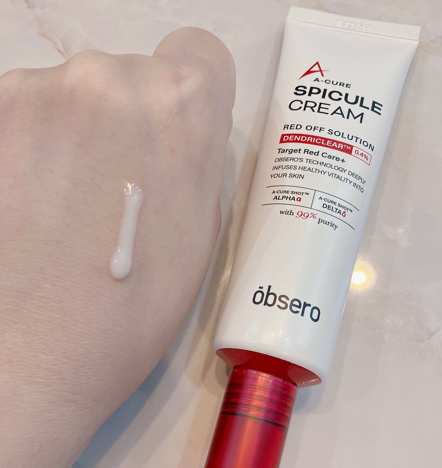 エーキュアスピキュールクリーム/obsero/フェイスクリームを使ったクチコミ(1枚目)