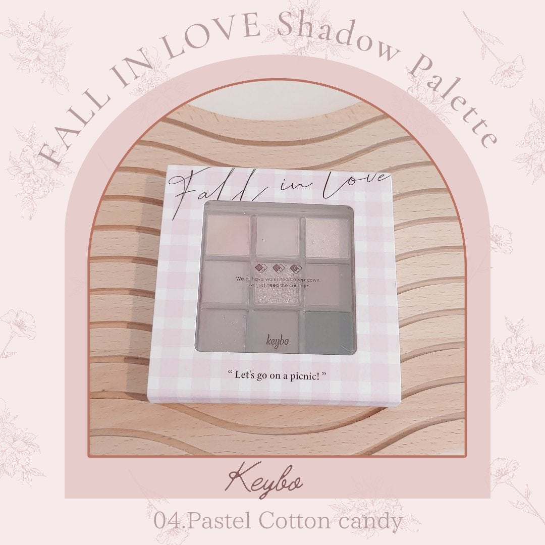 KEYBO FALL IN LOVE SHADOW PALETTE/keybo/アイシャドウパレットを使ったクチコミ(1枚目)