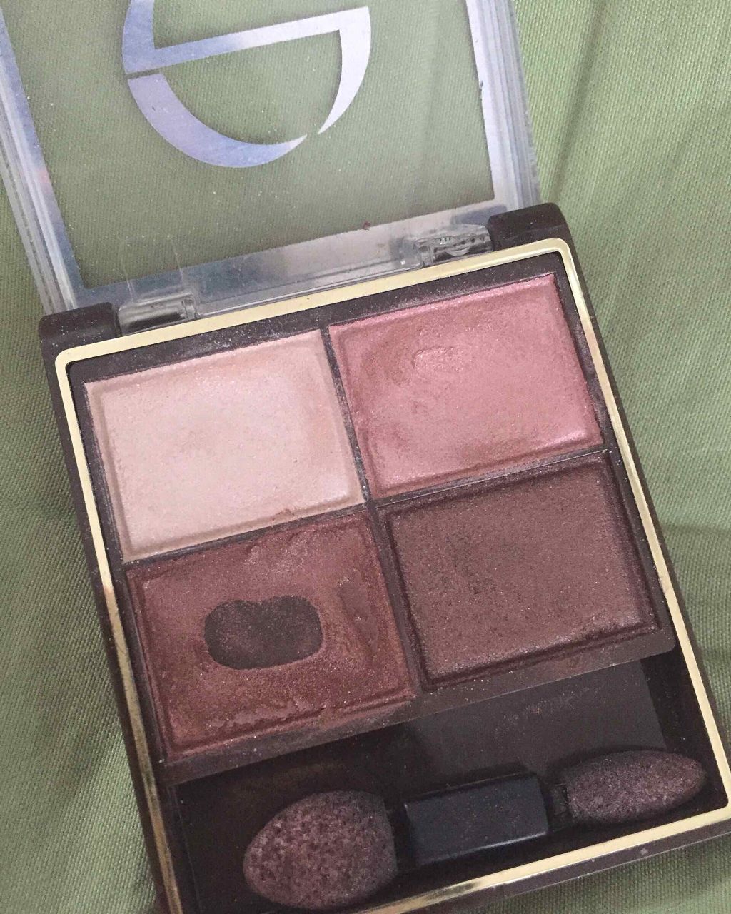 スキニーリッチシャドウ/excel/アイシャドウパレットを使ったクチコミ(4枚目)