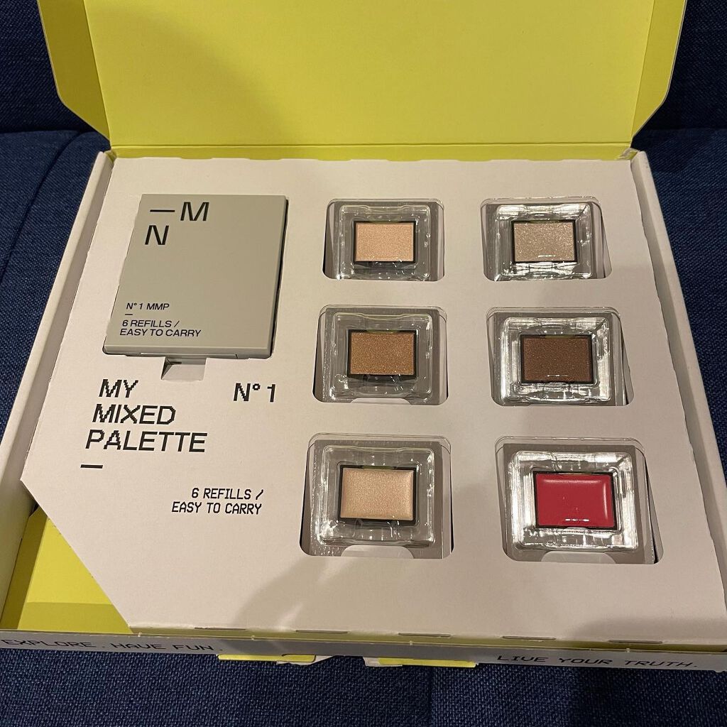 MY MIXED PALETTE 6色カスタムパレット/MN/マルチパレットを使ったクチコミ（3枚目）