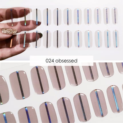 ハンド ジェルネイルシール 2022 Summer コレクション/7nana/ネイルシールを使ったクチコミ(4枚目)