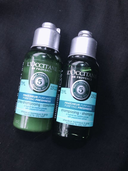 ファイブハーブス ピュアフレッシュネス シャンプー/コンディショナー/L'OCCITANE/市販シャンプーを使ったクチコミ(1枚目)