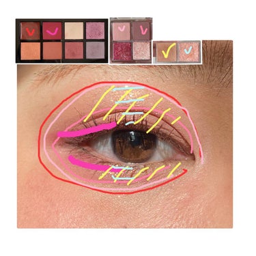 TWINKLE POP Pearl Flex Glitter Eye Palette/CLIO/アイシャドウパレットを使ったクチコミ（3枚目）