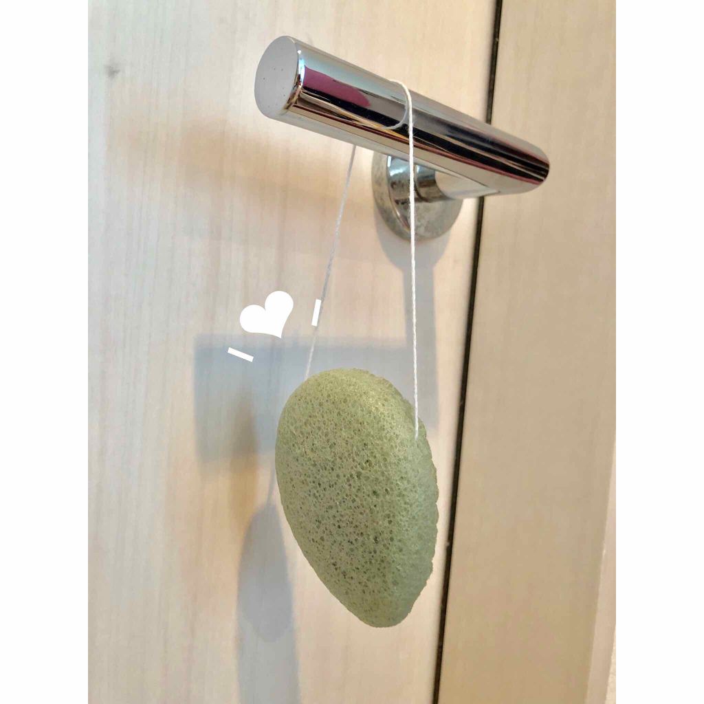 天然こんにゃくパフ/DAISO/その他スキンケアグッズを使ったクチコミ（3枚目）