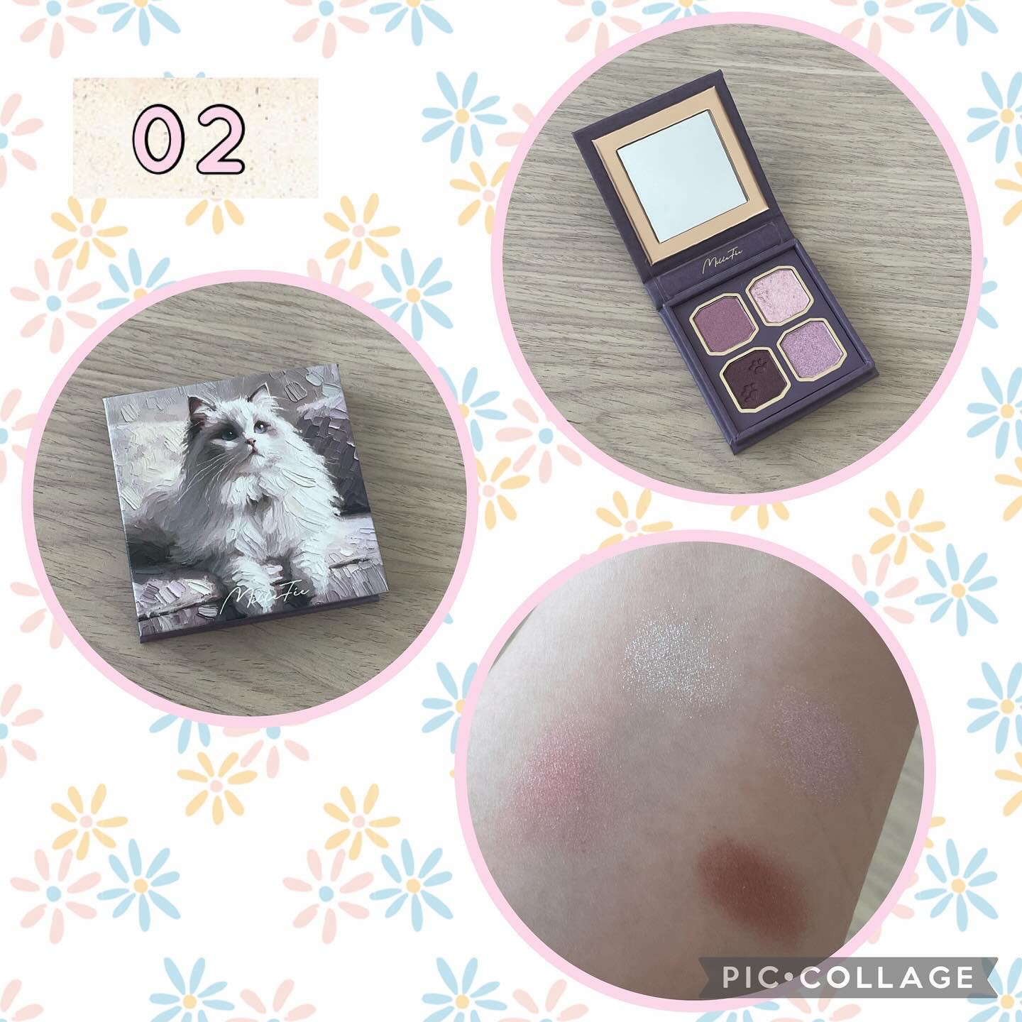 マイキティアイパレット/MilleFée/アイシャドウパレットを使ったクチコミ（2枚目）