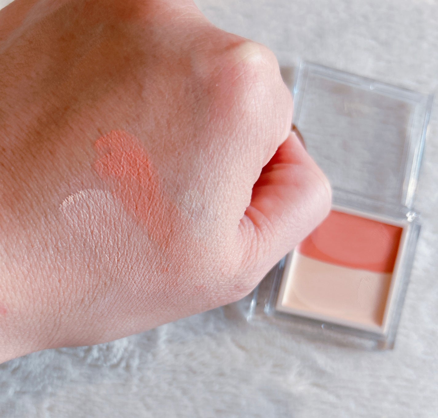 カラーデュオ トリック コンシーラー/Visée/パレットコンシーラーを使ったクチコミ(3枚目)