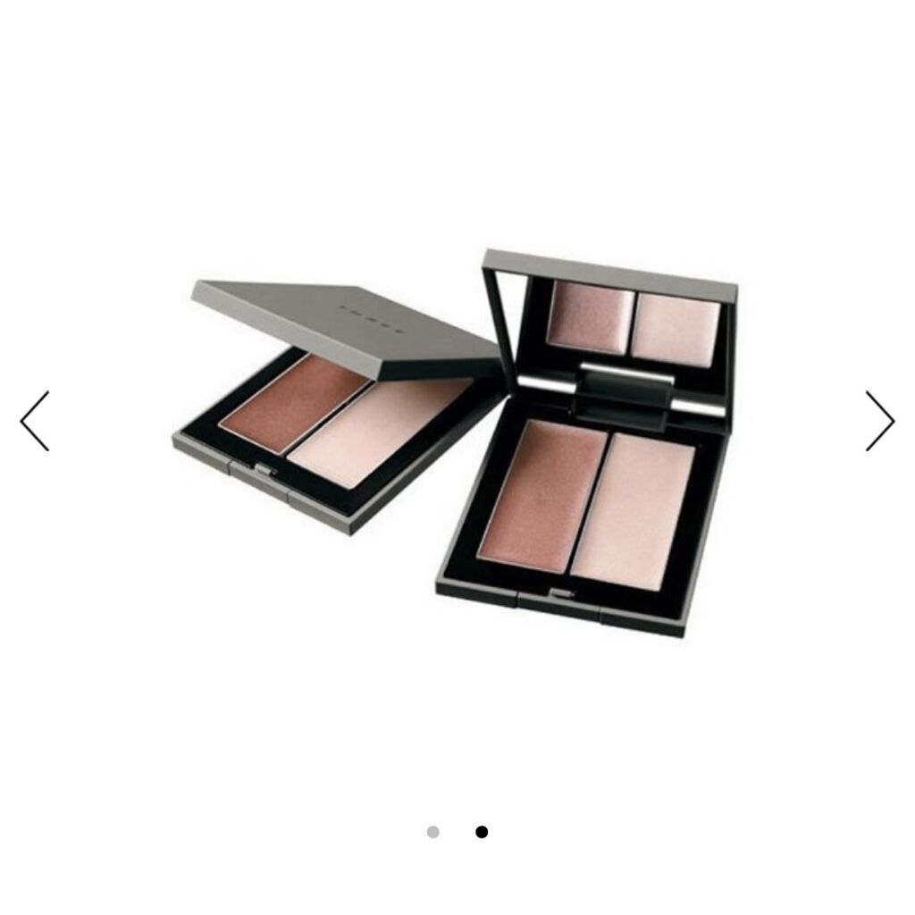 THREE シマリング グロー デュオ/THREE/クリームハイライトを使ったクチコミ（2枚目）