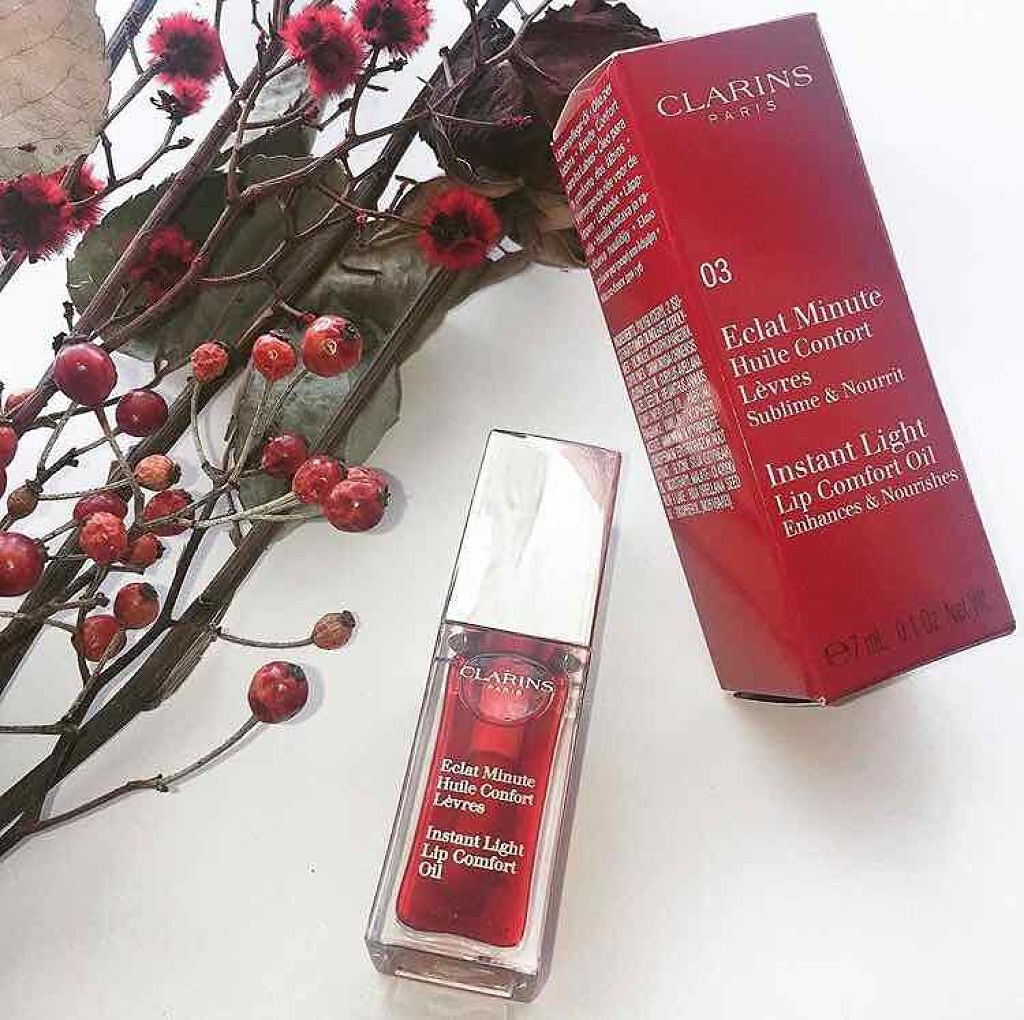 コンフォート リップオイル /CLARINS/リップグロスを使ったクチコミ(1枚目)