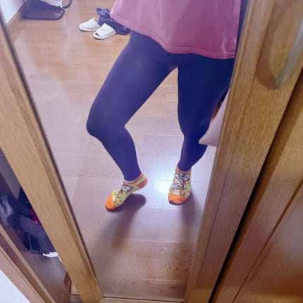 スリムレギンス color+ マリンネイビー(L)/BELMISE/着圧ソックス・レギンスの画像