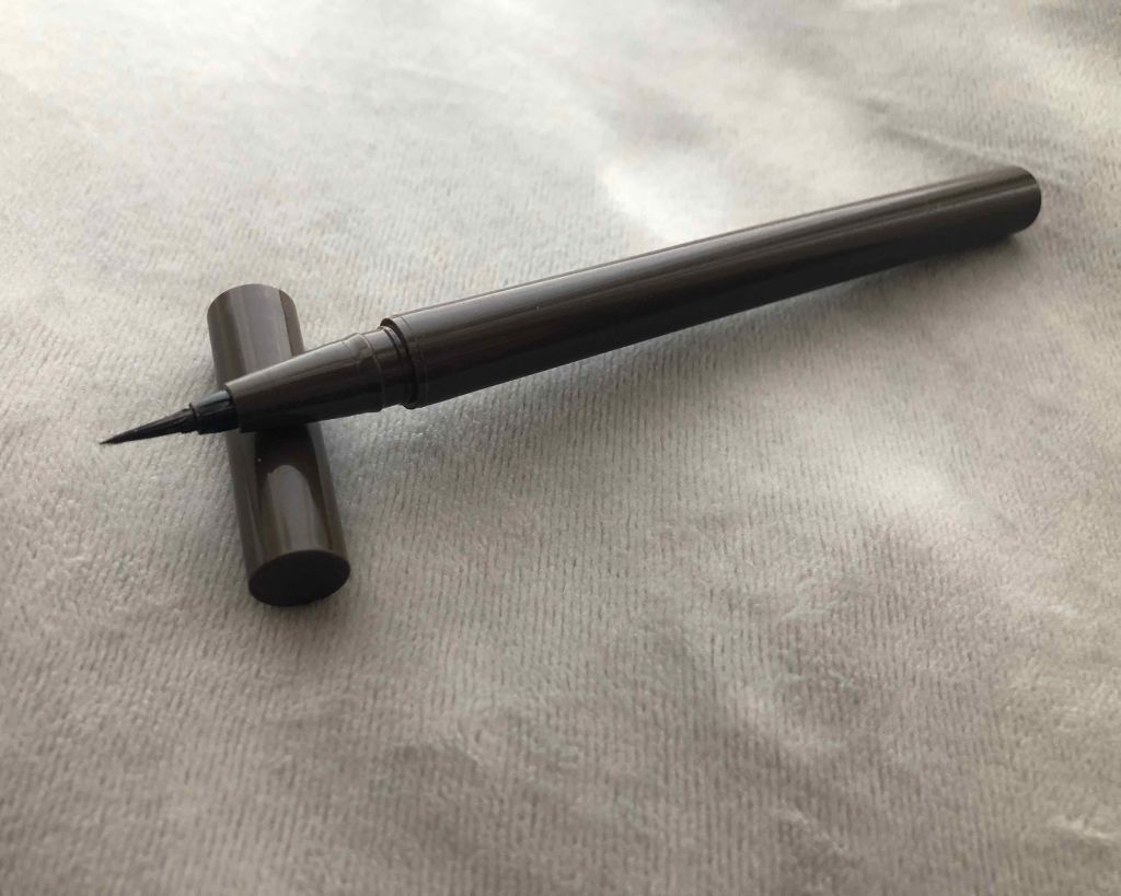 【旧品】シルキーリキッドアイライナーWP ナチュラルブラウン/D-UP/リキッドアイライナーを使ったクチコミ（2枚目）