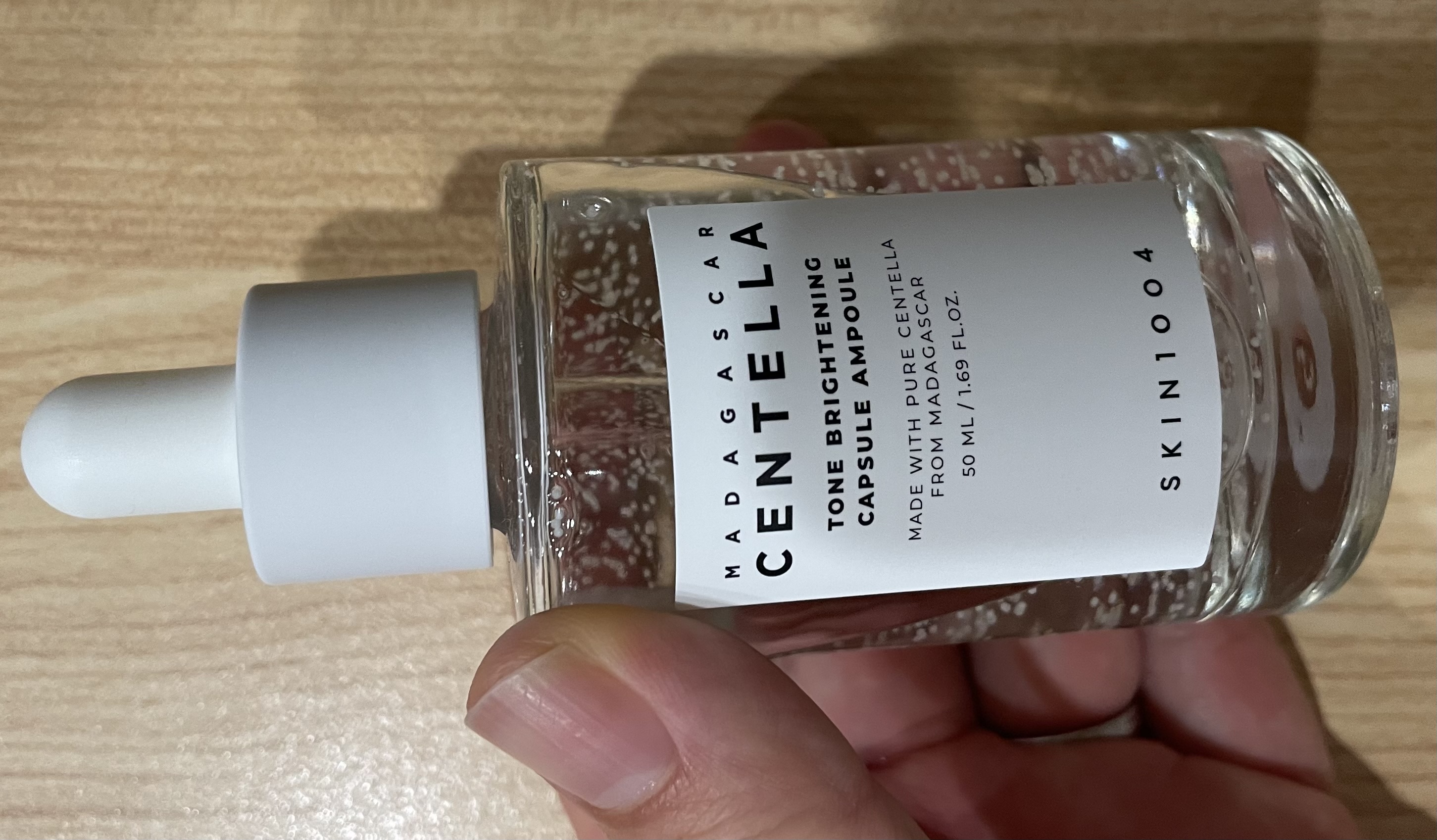 トーンブライトニング カプセルアンプル/SKIN1004/美容液を使ったクチコミ（1枚目）