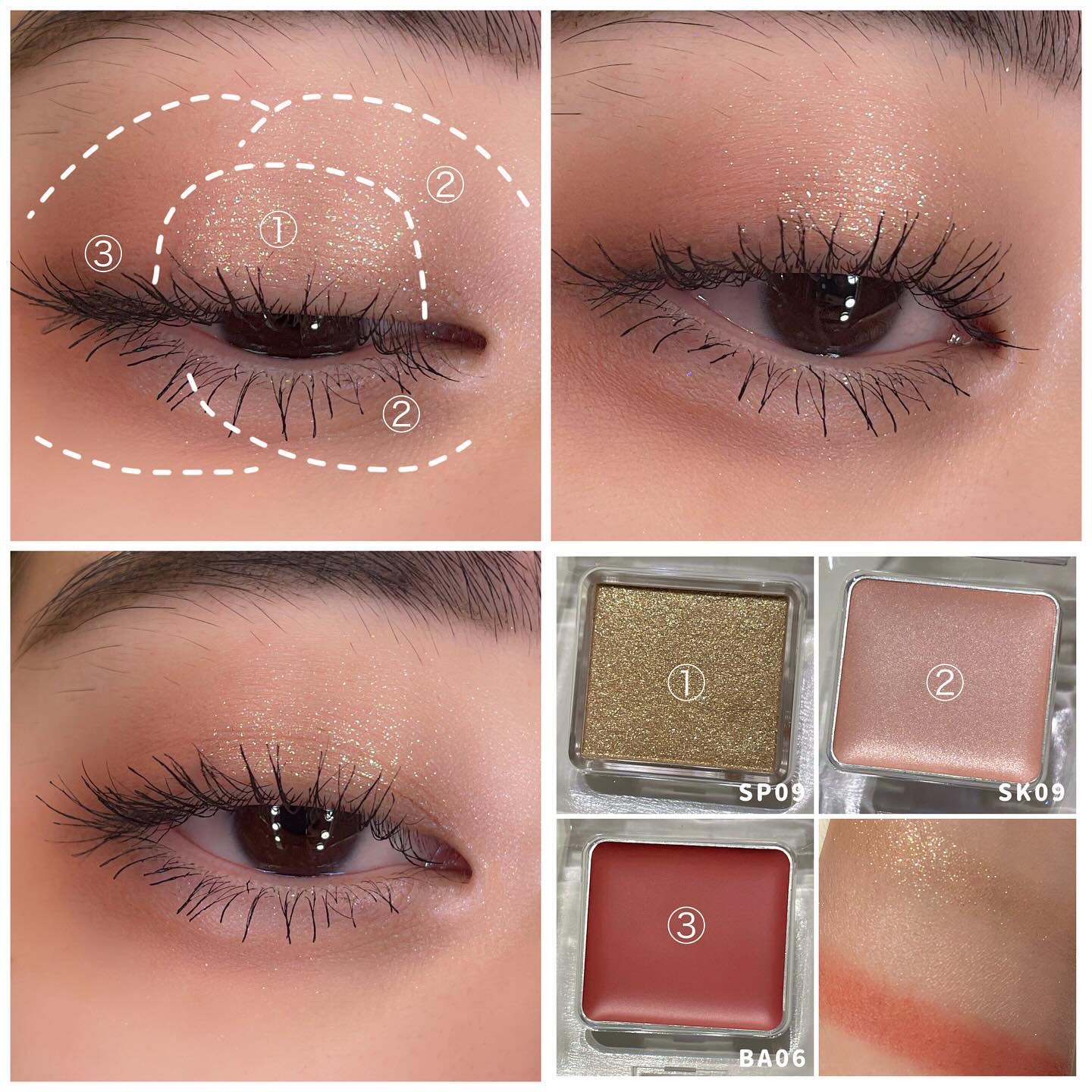 マルチカラーバリエーション バーム BA06/チャコット・コスメティクス/単色アイシャドウを使ったクチコミ（2枚目）