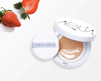 オーガニッククッションコンパクト/アクア・アクア/クッションファンデーションを使ったクチコミ(1枚目)