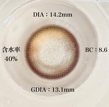 Eyelighter Glowy 1Month ブラウン/OLENS/カラーコンタクトレンズを使ったクチコミ（2枚目）