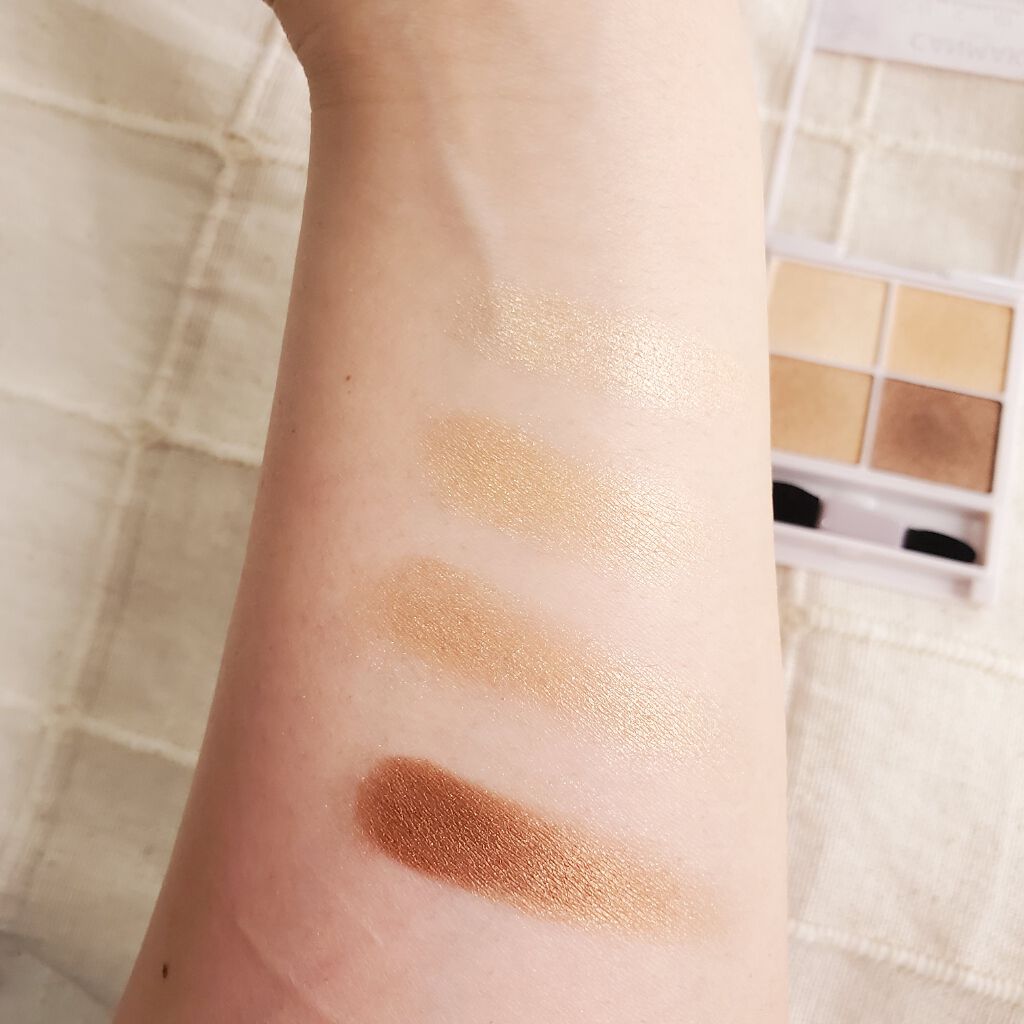 シルキースフレアイズ/キャンメイク/アイシャドウパレットを使ったクチコミ(3枚目)