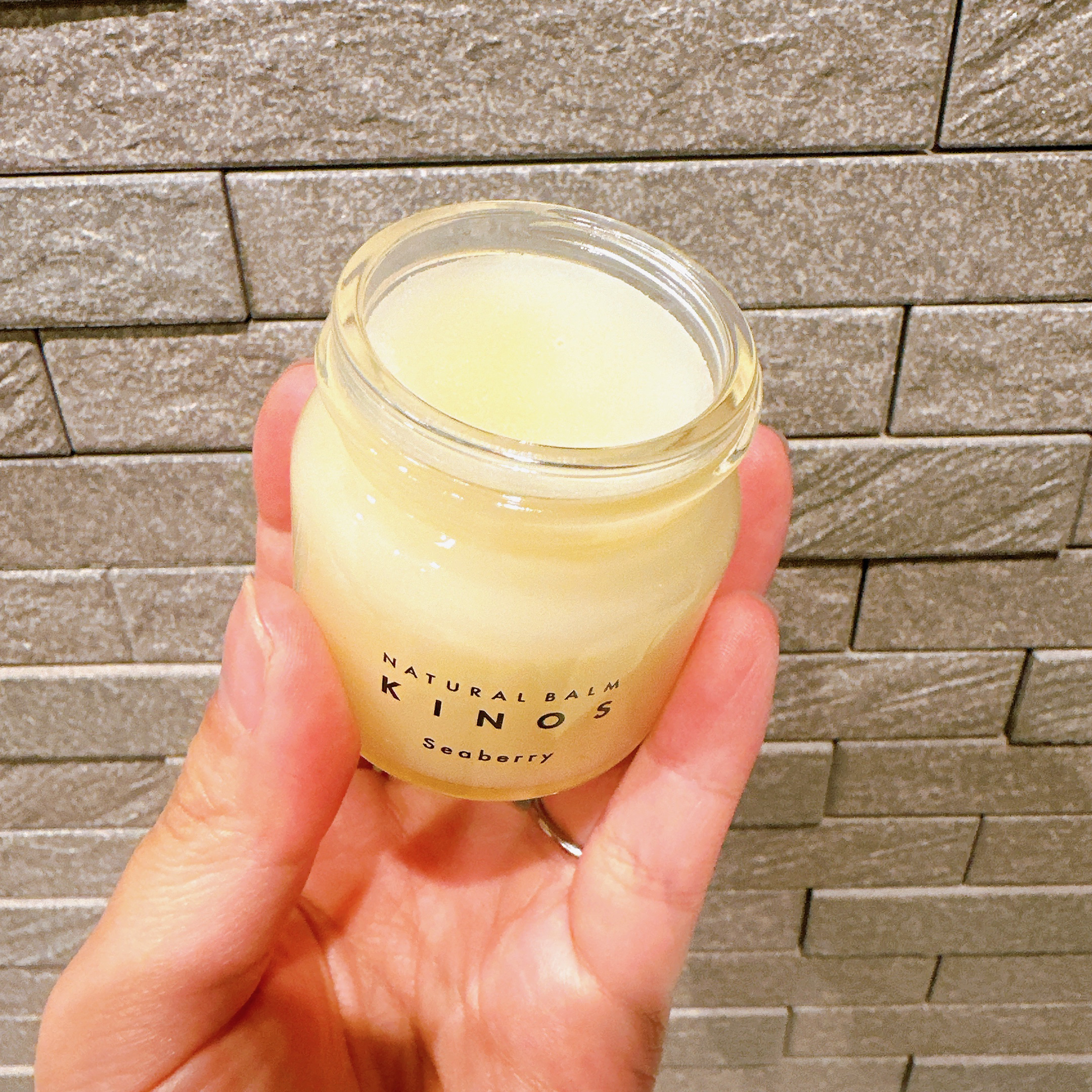 NATURAL BALM シーベリー/KINOS/ヘアバームを使ったクチコミ（3枚目）